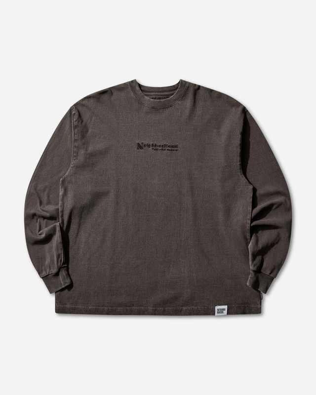 Pigment Dyed Longsleeve Crewneck T-Shirt
