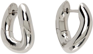 Обеци Balenciaga Loop XXS Earrings Сиво | 656263 TZ99S, 1