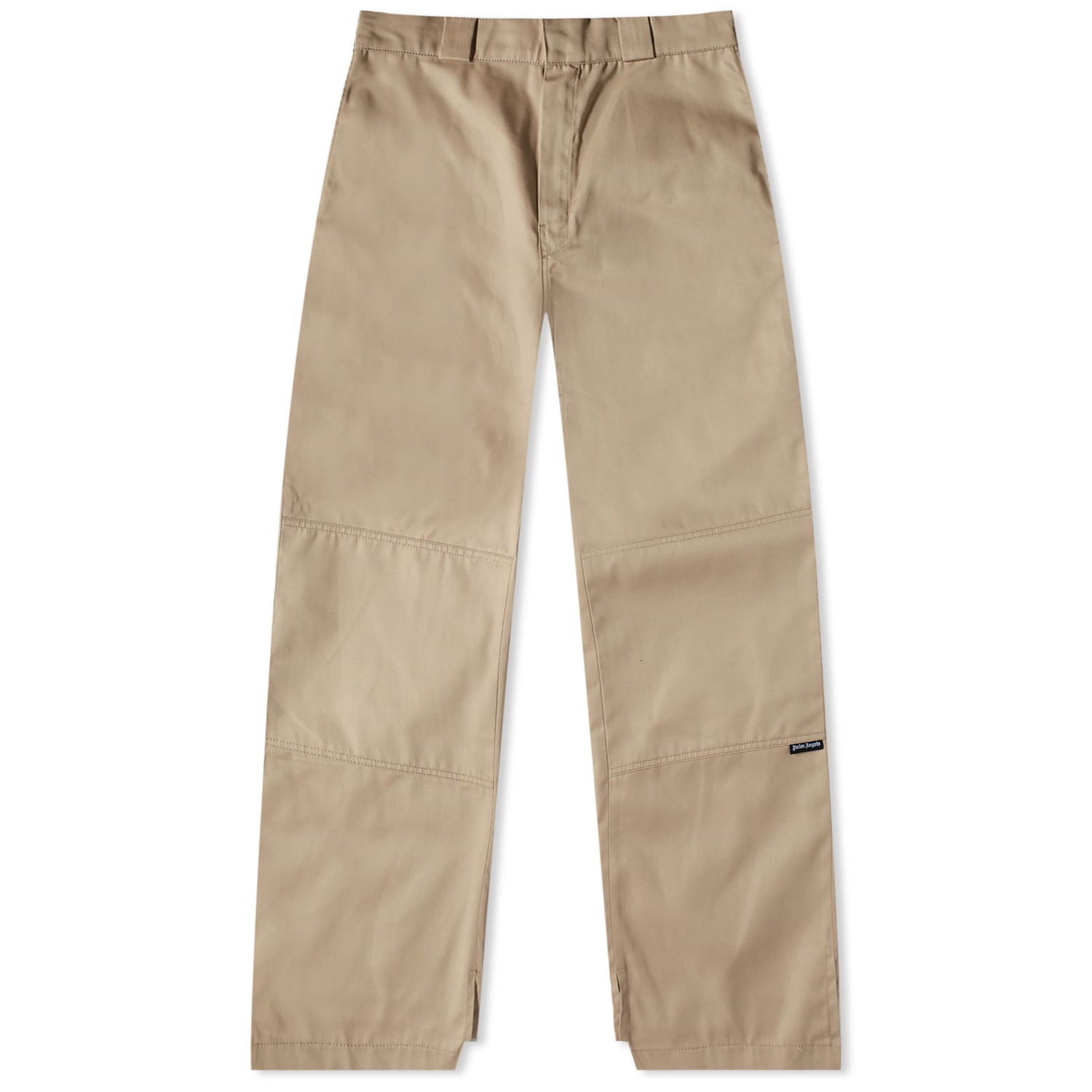 Панталони Palm Angels Waistband Logo Chino Pant Beige/Yellow Бежово | PMCG003S23FAB0016118, 0