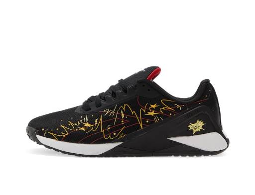 Кецове и обувки Reebok Looney Tunes x Nano X1 "Core Black/White/Marble Gold" Черно | GW4303