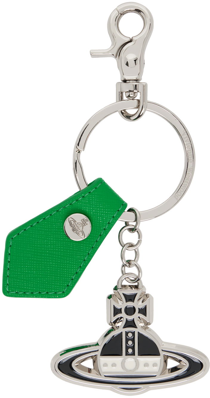 Ключодържатели Vivienne Westwood Metal Keychain With Logo Зелено | 82030109U-S000B-