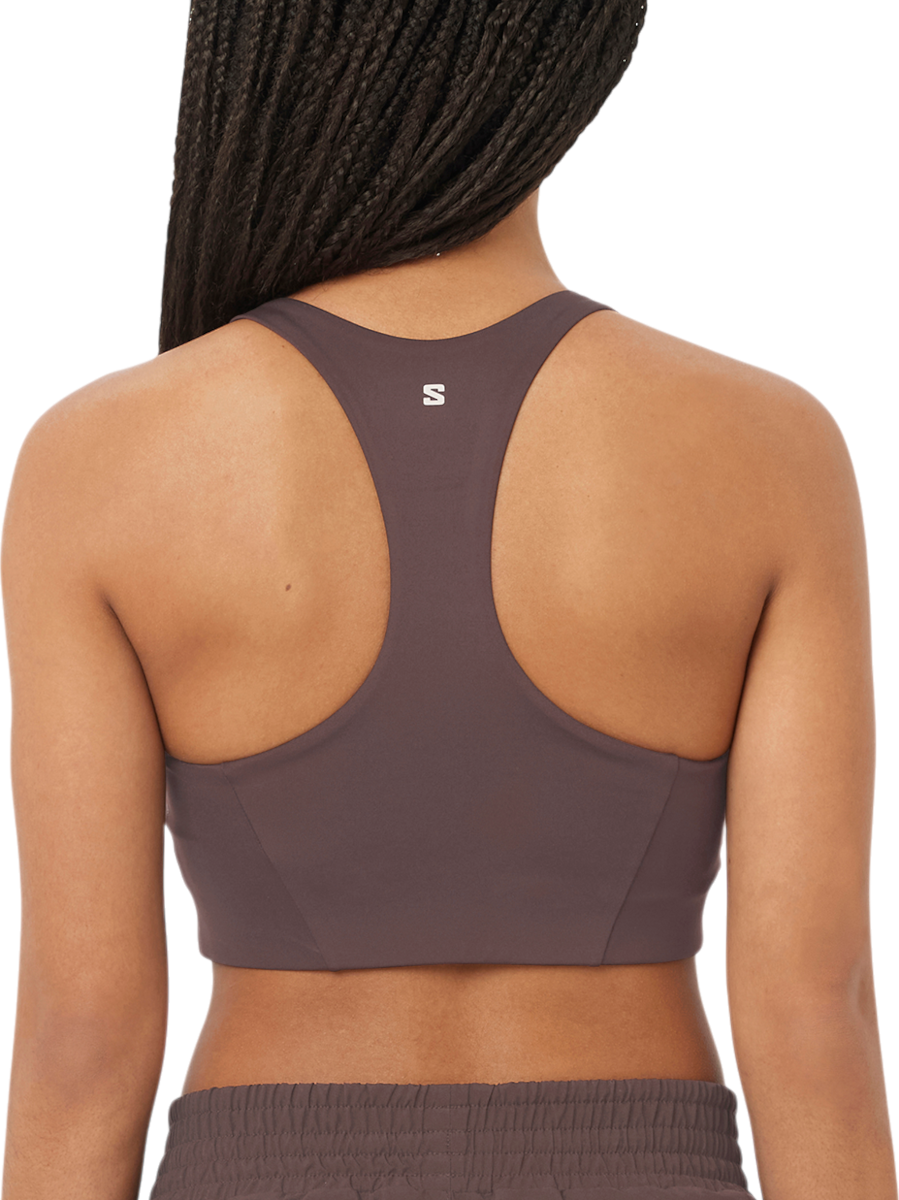 Сутиен Salomon Salomon SHAKEout CORE Sports Bra Кафяво | lc2657800, 1