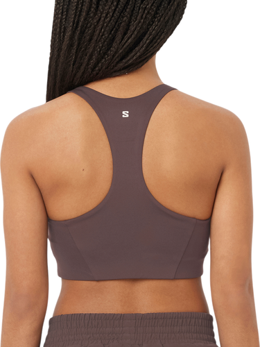 Сутиен Salomon Salomon SHAKEout CORE Sports Bra Кафяво | lc2657800, 1