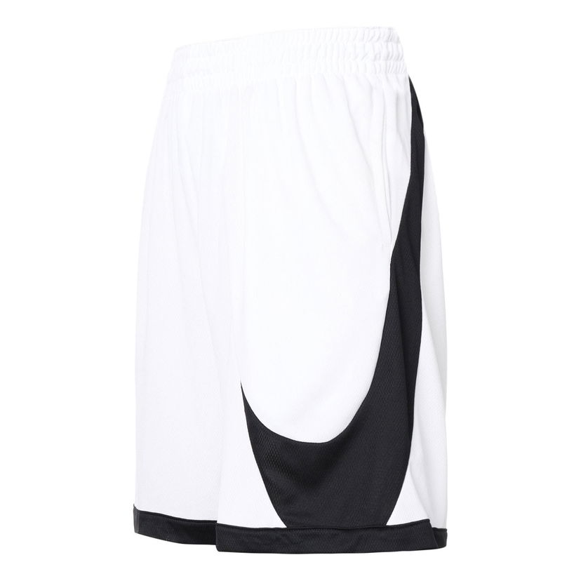 Къси панталони Nike Loose Fit Quick Dry Large Logo Basketball Shorts Бяло | DH6764-100