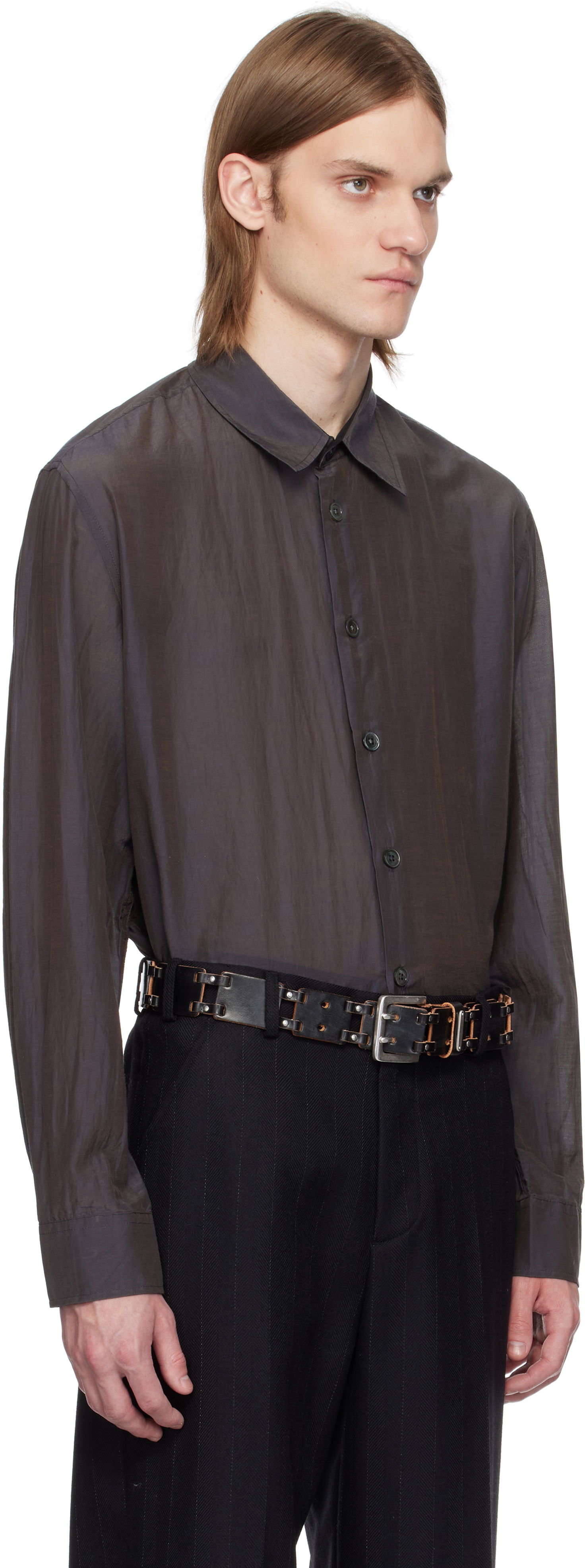 Риза OUR LEGACY Our Legacy Beyond Shirt Сиво | M2252BC, 1