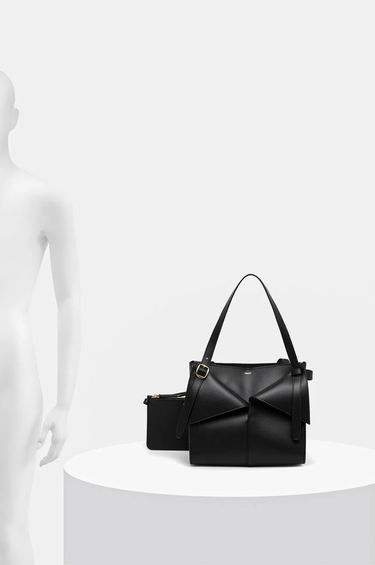Дамска чанта Coperni Coperni Medium Belt Cabas Bag Черно | COPBA73F6024, 6