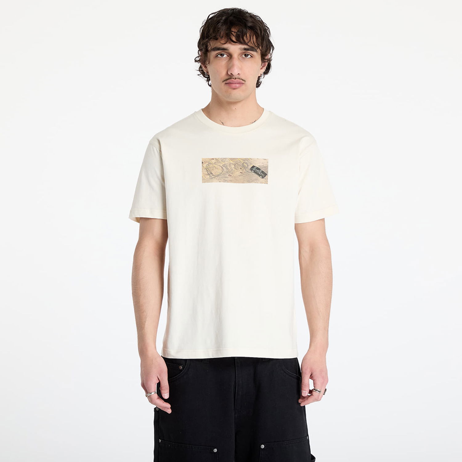 Тениска Dime DIME Skid T-Shirt Бежово | DIME2SP2550NAT, 0