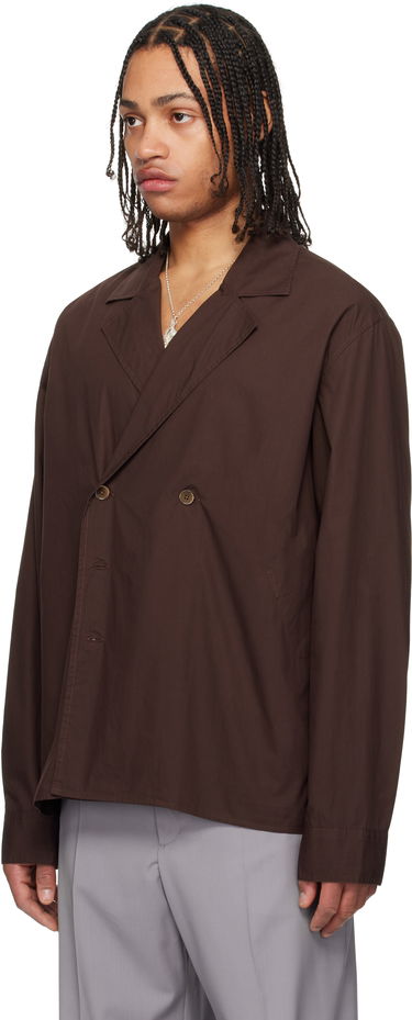 Яке OUR LEGACY Our Legacy Duo Shirt Jacket Кафяво | M2252DH, 3