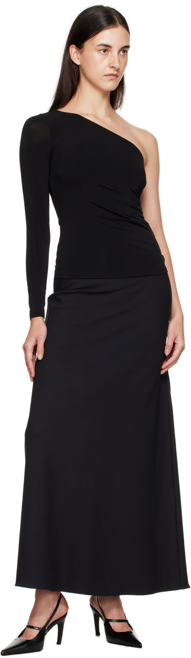 Пола Max Mara Max Mara Vernice Maxi Skirt Черно | 2521776011600, 3