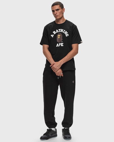 Тениска BAPE COLLEGE TEE Черно | 001TEK801001MBLK, 1