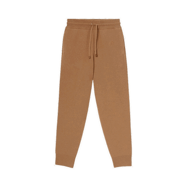 Спортни панталони Burberry Monogram Motif Cashmere Blend Jogging Pants Бежово | 8037510, 0