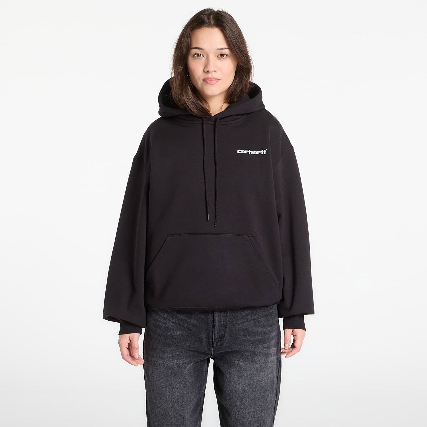 Суитчър Carhartt WIP Carhartt WIP Hooded Caps Sweat Черно | I036066.89XX, 0