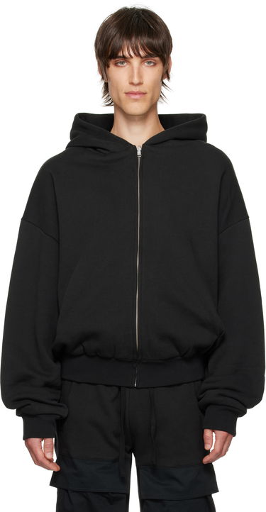Суитчър Entire Studios Thermal Hoodie Черно | ES2488SO, 0