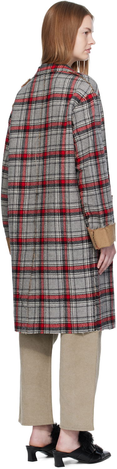 Палта R13 R13 Raw Cut Reversible Coat Многоцветен | R13WR469-R566A, 2