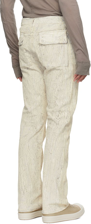 Дънки Rick Owens Rick Owens Hollywood Headon Utility Jeans Бяло | RR01E5308 SMMC, 2