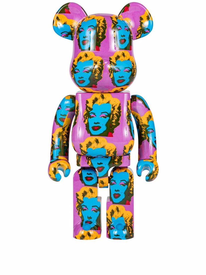 Колекционерско Medicom Toy BE@RBRICK Andy Warhol's Marilyn 1000% figure - Pink Многоцветен | MEDI002717907868