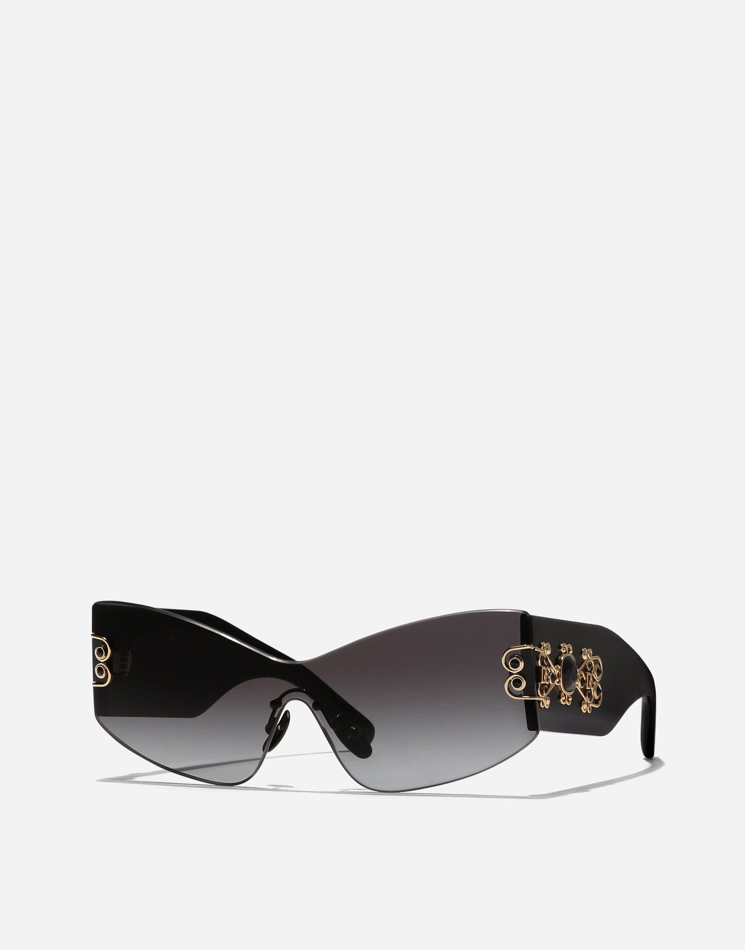 Слънчеви очила Dolce & Gabbana Dg Filigrana Ornate Shield Sunglasses Сиво | VG4526VP18G9V000, 1