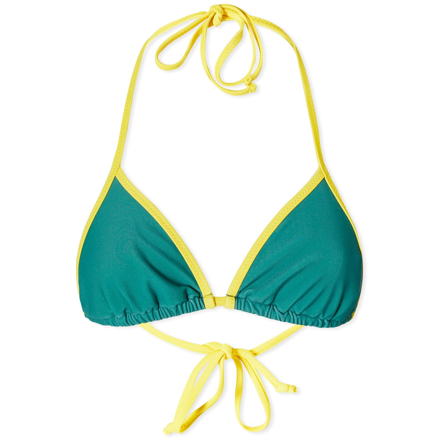 Бански Miaou Jo Triangle Bikini Top Зелено | 2030SWPNE, 1