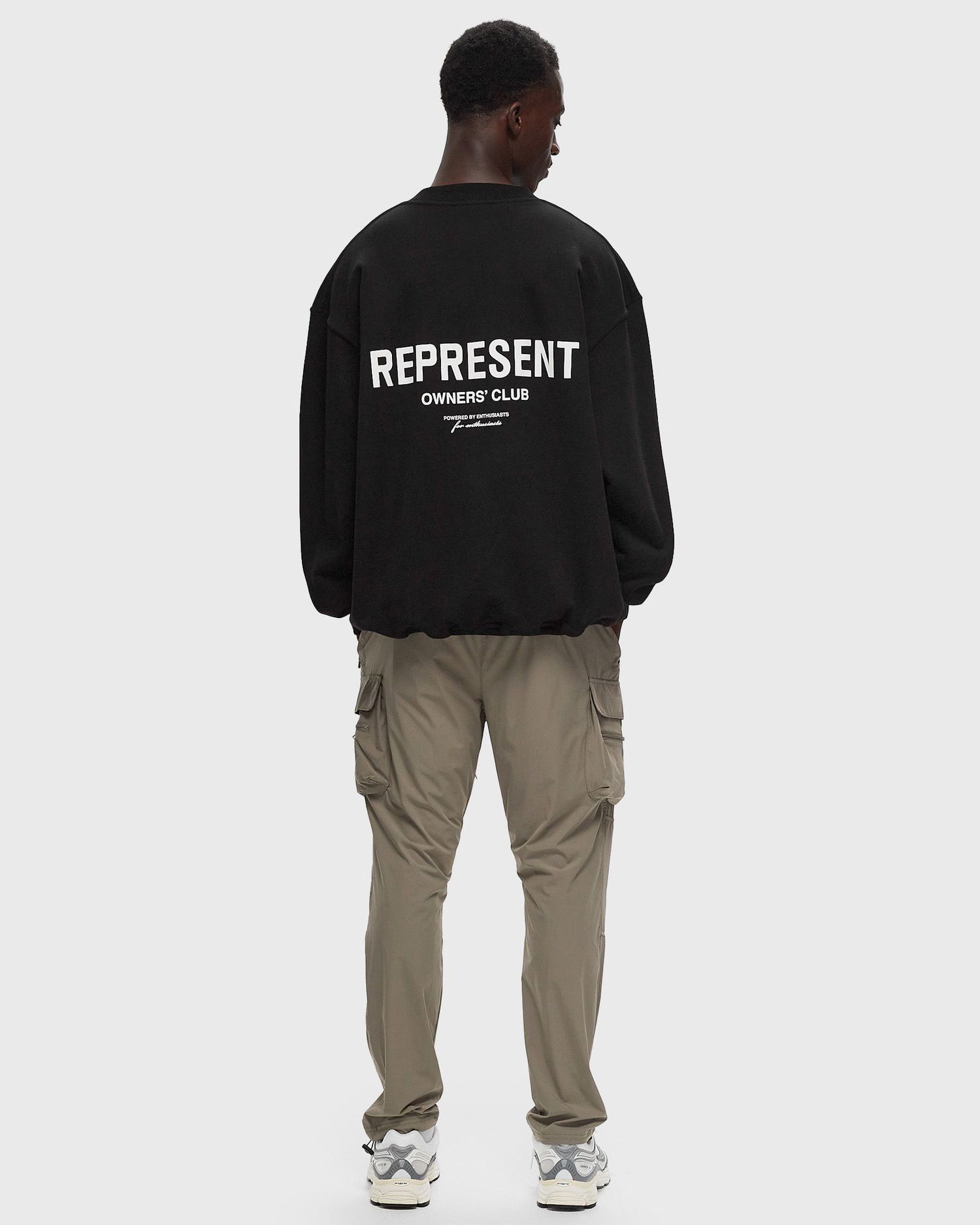 Пуловер Represent Clo REPRESENT OWNERS CLUB SWEATER Черно | OCM41115-001, 1