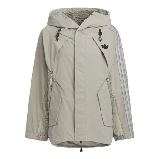 Ветровка adidas Originals HAMCUS Collaboration Mesh Panel Jacket Зелено | HY4195