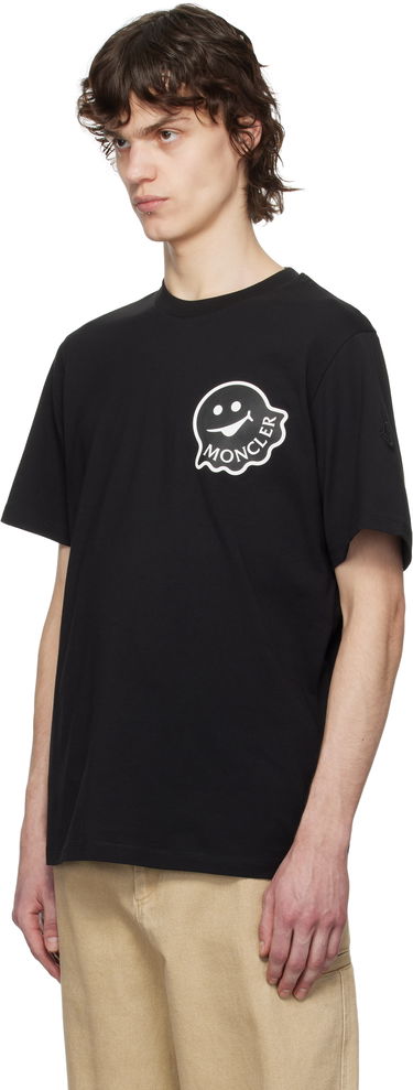 Тениска Moncler Moncler Creativo Graphic T-Shirt Черно | K10918C0001889AJS, 3