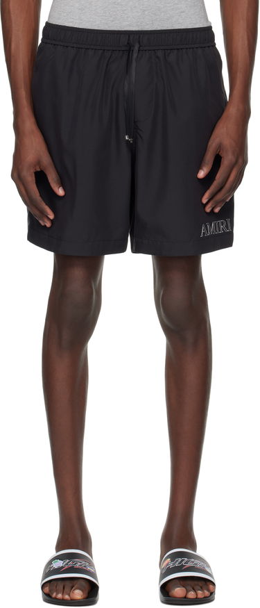 Бански AMIRI AMIRI 'MA' Outline Shorts Черно | AMSHCA1101, 0