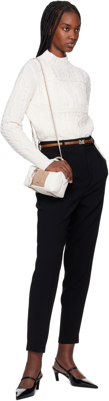 Дамска чанта Max Mara Max Mara Small Holdall Bag Бяло | 2514511101600, 3