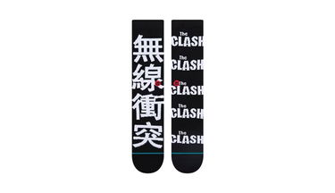 Чорапи Stance The Clash Radio Crew Socks Черно | A556D21RAD-BLK, 2