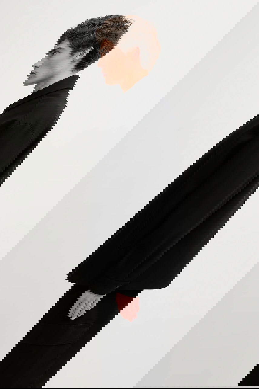 Яке MAISON KITSUNÉ Maison Kitsuné Casual Oversize Wool Blend Jacket Черно | PM00409WM2023, 1