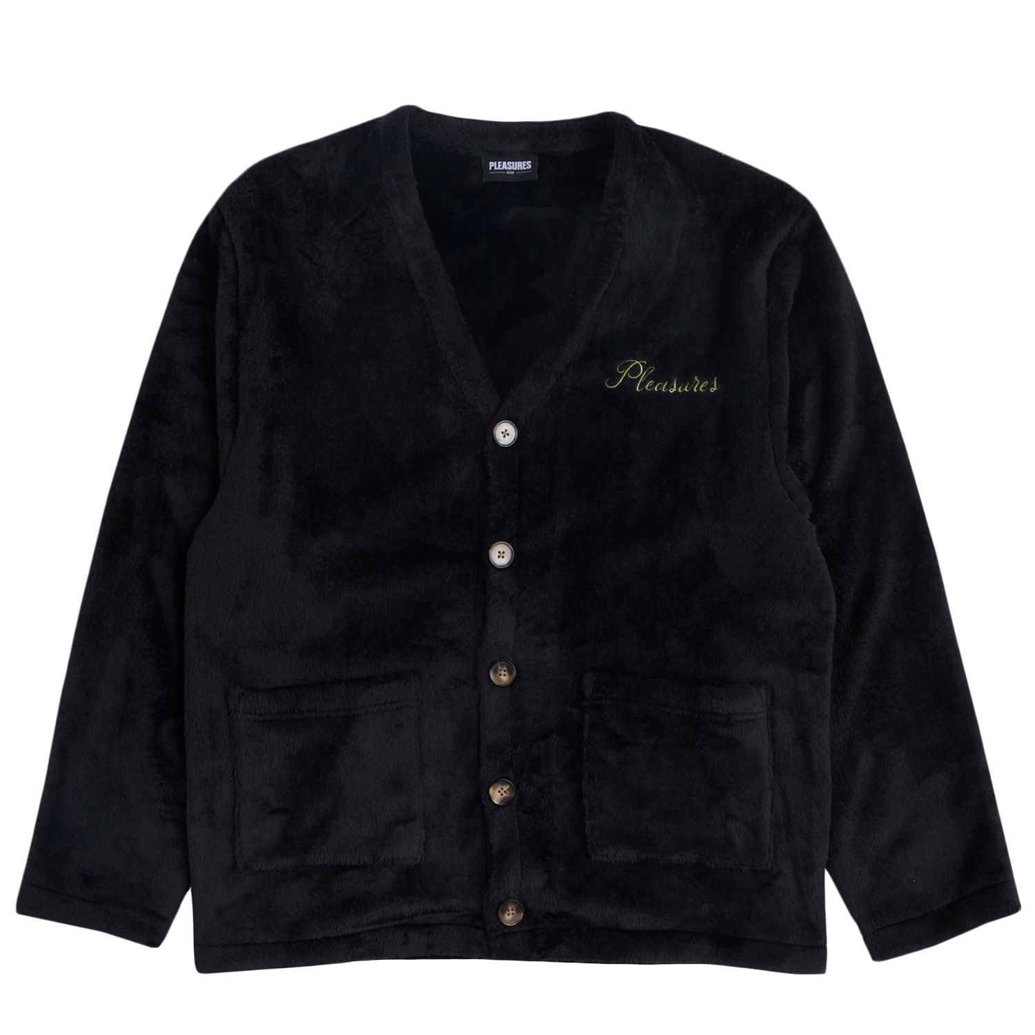 Пуловер Pleasures Snorkel Cardigan Black Черно | P23SP010-BLACK, 1