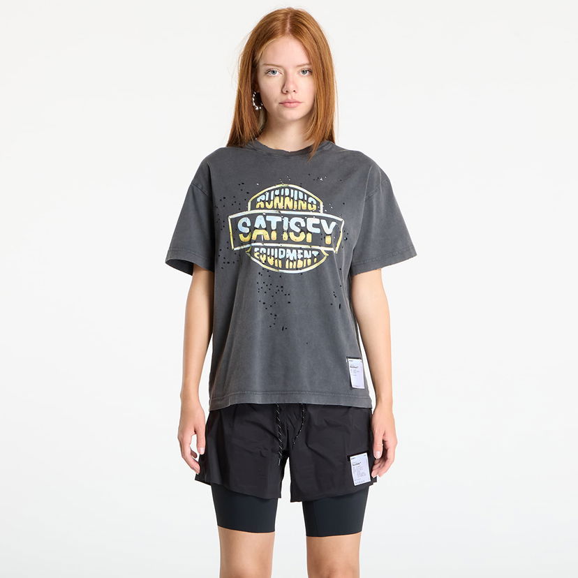 Тениска Satisfy Satisfy MothTech T-Shirt Сиво | 11006-AB-EST1