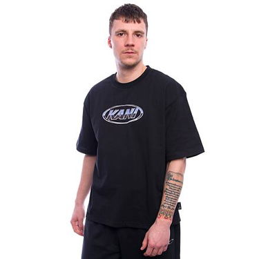 Тениска Karl Kani Karl Kani Woven Signature Chrome Logo Crop Tee Черно | KK-60300358, 0