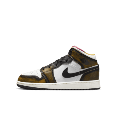 Кецове и обувки Jordan Air Jordan 1 Mid Wear Away "Orange" GS Оранжево
 | DQ8418-071, 0