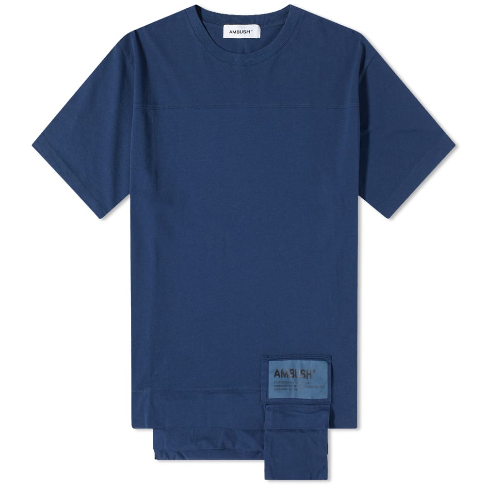 Тениска Ambush Waist Pocket Tee Тъмно синьо | BMAA004F22JER0014544, 0