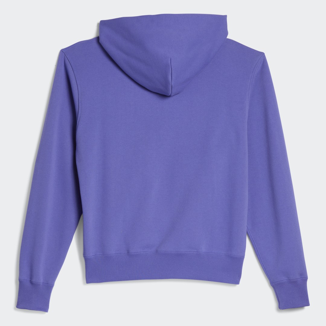 Суитчър adidas Originals Pharrell Williams Basics Hoodie Лилаво | HF9896, 1