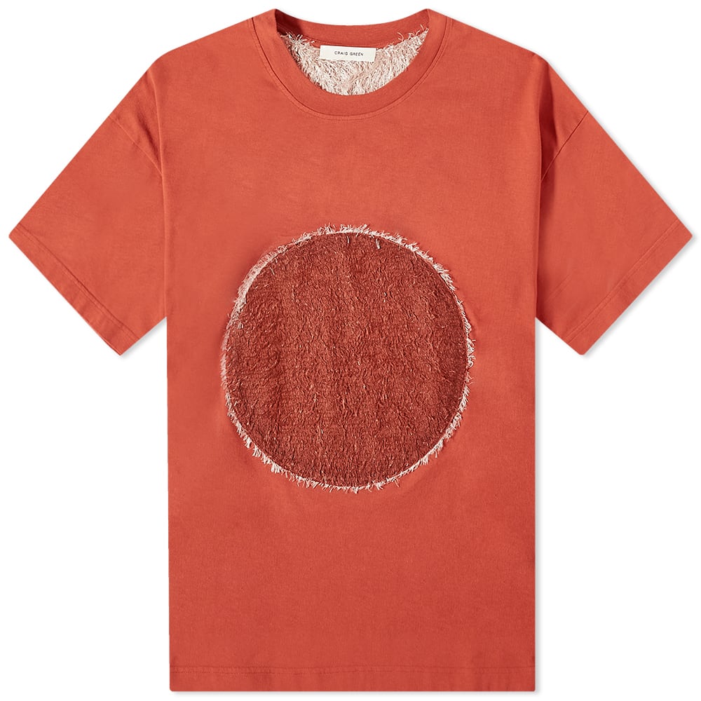 Тениска Craig Green Fluffy Patch Tee Оранжево
 | CGAW22CJETSS08-RED, 0
