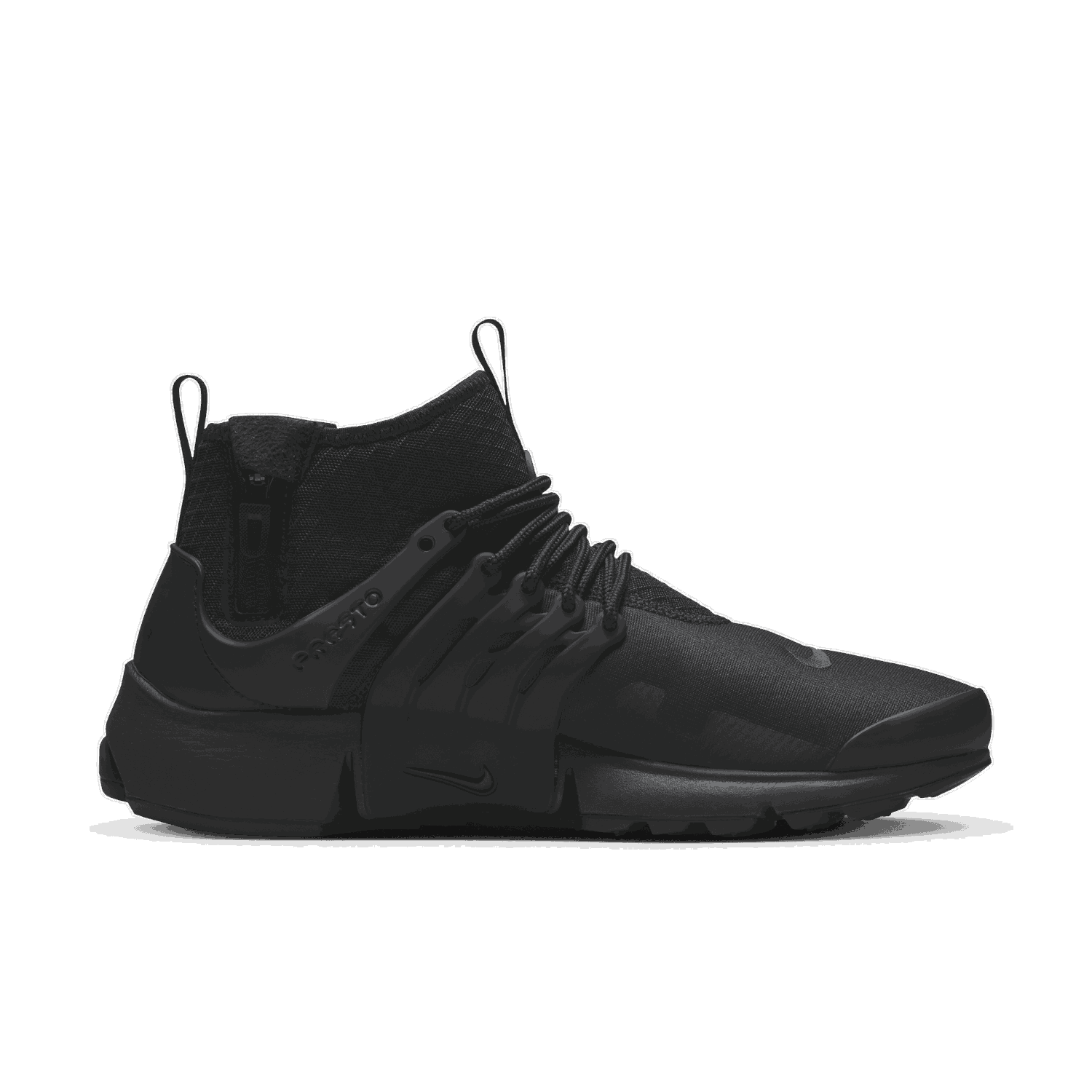 Кецове и обувки Nike Air Presto Mid Черно | DC8751-003, 1