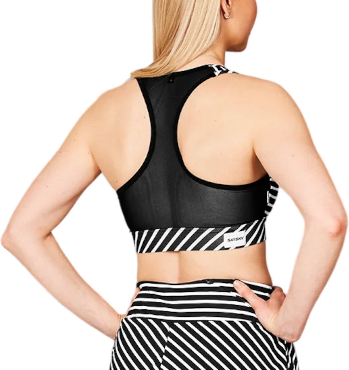 Сутиен Saysky Saysky Stripe Combat Sports Bra Черно | lwrsb02c003, 1