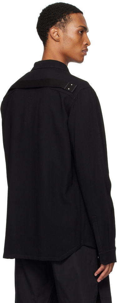 Риза Rick Owens Rick Owens Concordians Outer Shirt Черно | RU02E1235 WA, 2