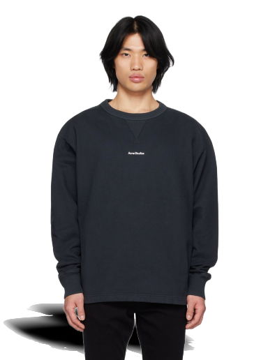 Суитчър Acne Studios Stamp Sweatshirt Черно | BI0138-