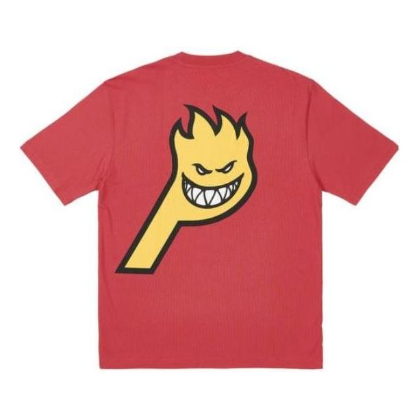 Тениска Palace Spitfire P-Head Graphic Tee Червено | P24STS005