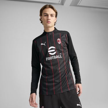 Пуловер Puma AC Milan Men's Quarter-Zip Pre-Match Jersey Черно | 779345_07, 0
