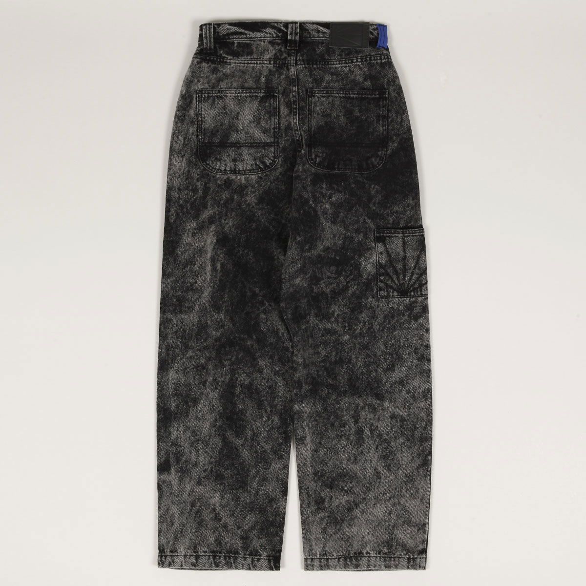 Дънки PACCBET Acid Wash Carpenter Pants Черно | Rassvet-acid-wash-carpenter-work-denim-pants-woven-grey, 0