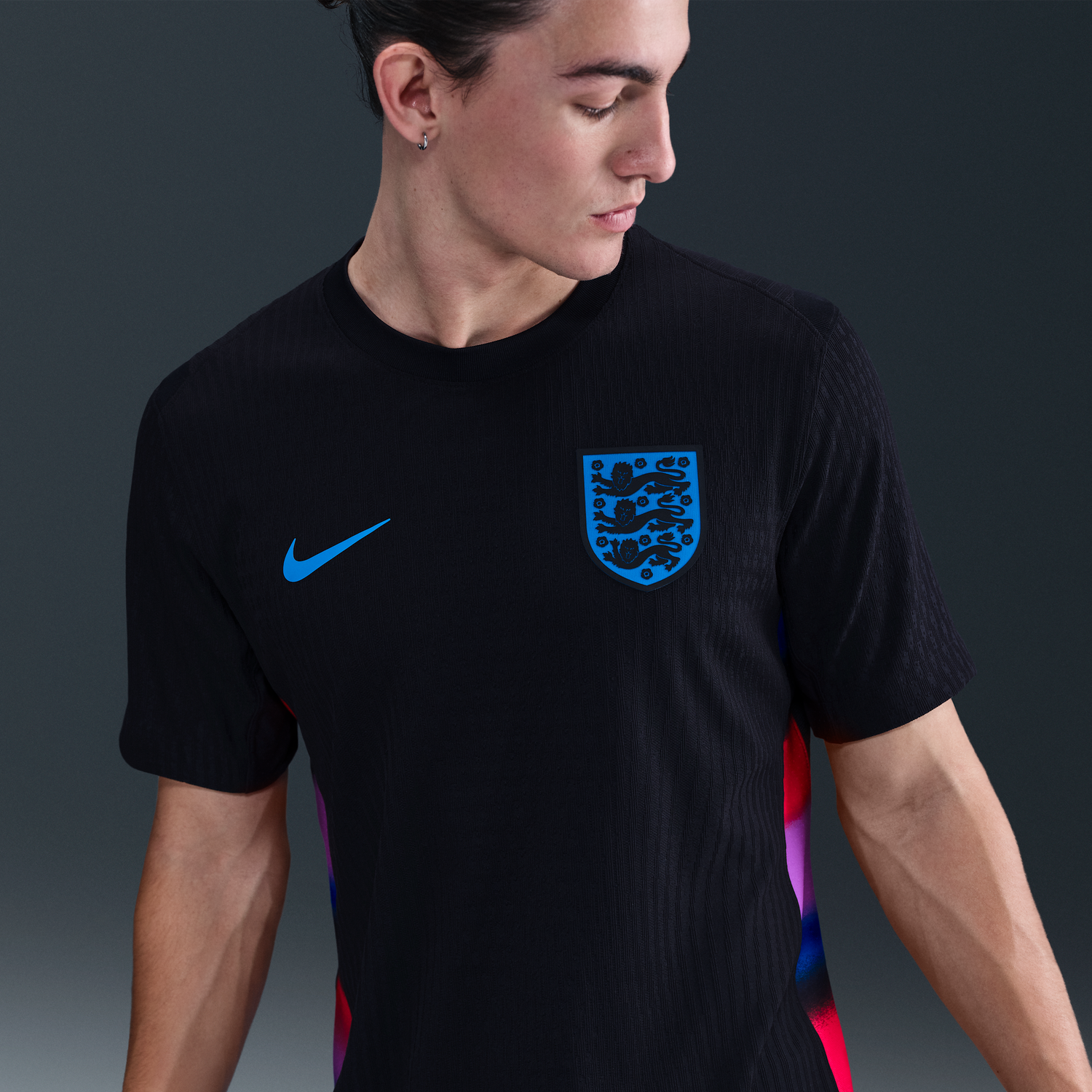 Фланелка Nike England Authentic Match 2025 Dri-FIT ADV Outdoor Football Jersey Черно | IH0802-010, 0