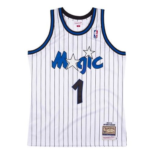 Фланелка Mitchell & Ness Mitchell & Ness Orlando Magic Anfernee Hardaway Authentic Jersey Бяло | AJY4CP19157-OMAWHIT93AHA, 0