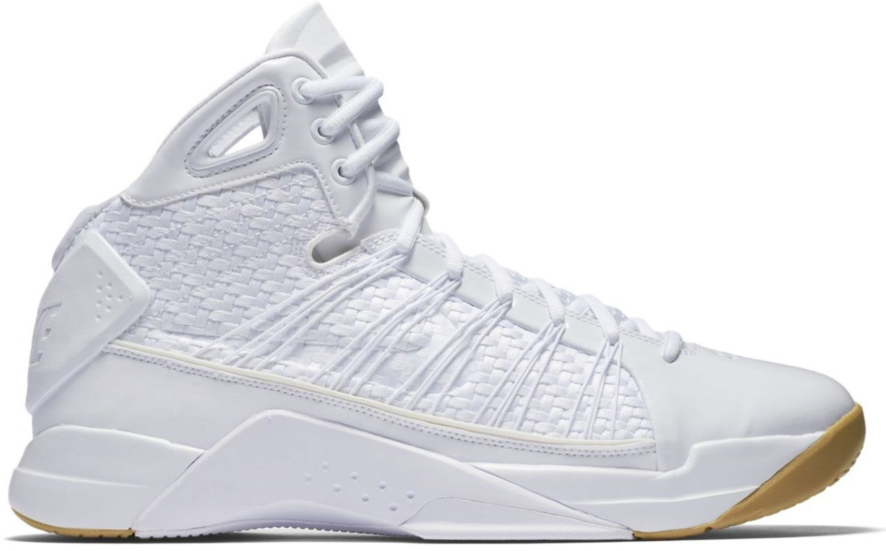 Кецове и обувки Nike Hyperdunk Lux White Gum Бяло | 818137-100, 0