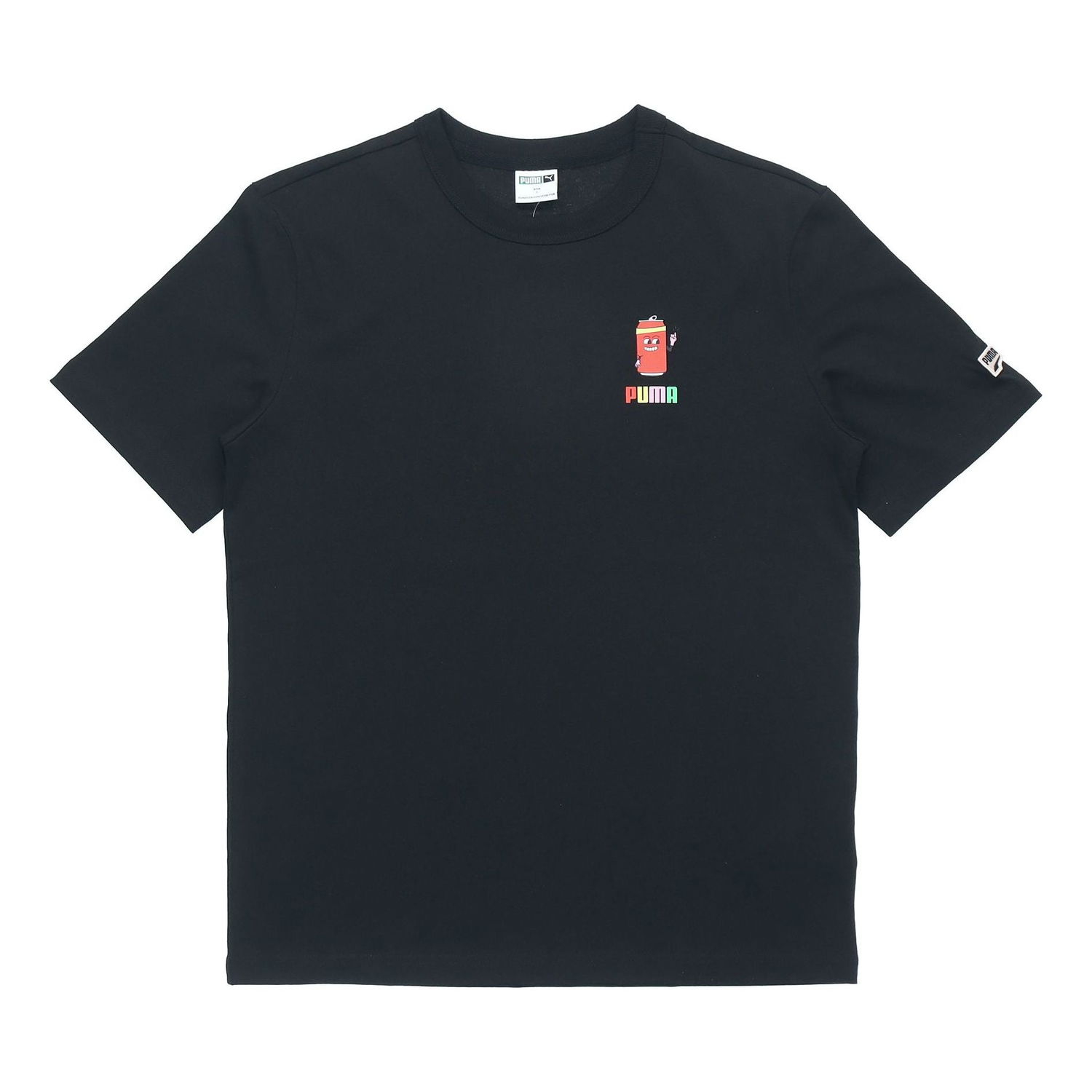 Тениска Puma Sports Alphabet Print T-Shirt Черно | 531335-51, 0