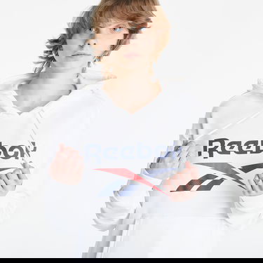 Суитчър Reebok Identity Logo French Terry Hoodie Бяло | GI6700, 2
