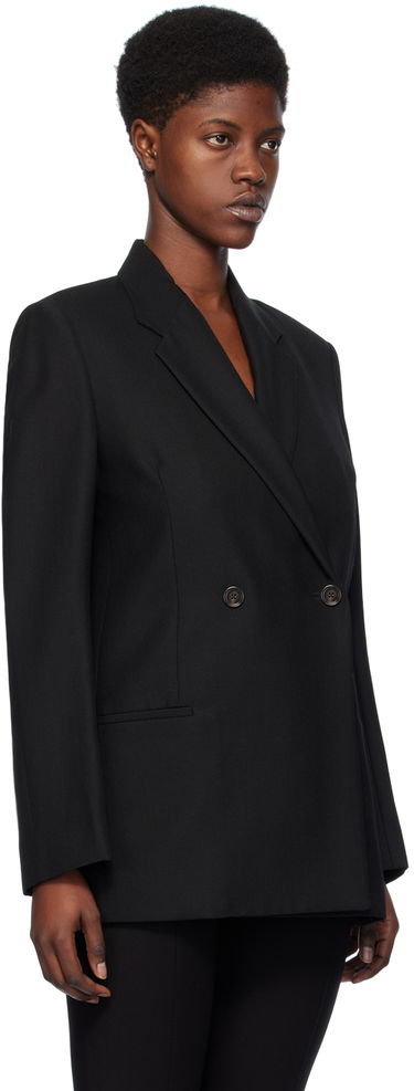 Яке TOTEME TOTEME Double-Breasted Blazer Черно | 233-3002-246, 1