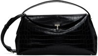 Toteme T-Lock Croco Top Handle Bag